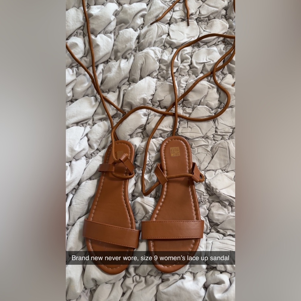 Elegant Tan Women's Sandals